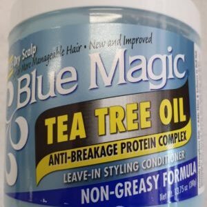 Blue Magic Tea Tree Oil – Anti Breakage Protein Complex, 390g – Australian Stock – Safe Genuine ProductDetach -African-products