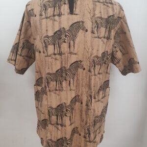 Safari Brown Men Shirt -African-products