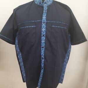 Zule - Navy Blue Men Shirt
