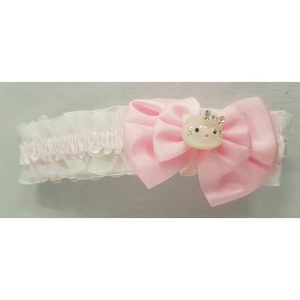 Baby Girl Head Band – White/Pink EachDetach -African-products