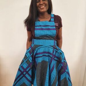 Thando – Purple and Blue Pinafore-African-products