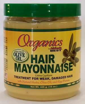 Organics Hair Mayonnaise Conditioner Treatment for weak/damaged hair,  434ml/426g - Australian Stock - Safe Genuine Product - African Products  Australia