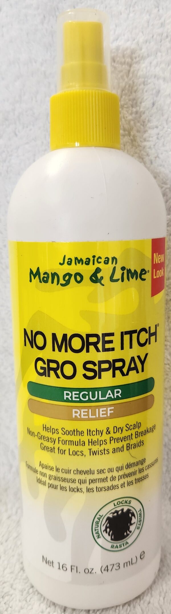 Jamaican Mango & Lime, No More Itch Gro Spray, Regular Relief - 237ml - Australian Stock, Genuine Safe Product