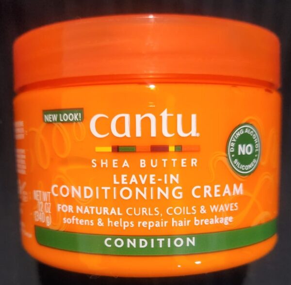 Cantu Shea Butter Leave-In Conditioning Cream - 340g - Safe Genuine Product