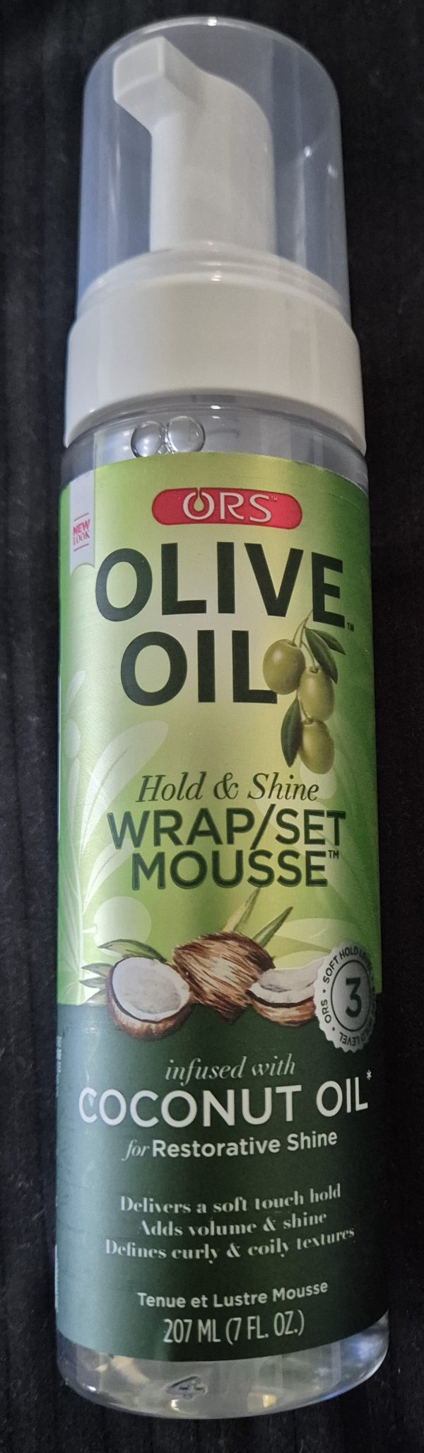 ORS - Olive Oil Hold & Shine Wrap/Set Mousse - 207ml - Safe Genuine Product